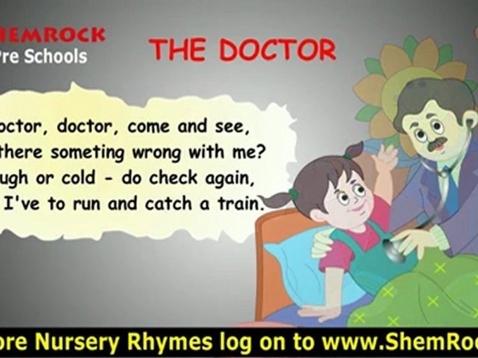 Nursery Rhymes The Doctor Songs with  lyrics