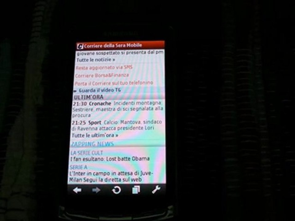 Browser Opera Mini 5 beta su S60 5th