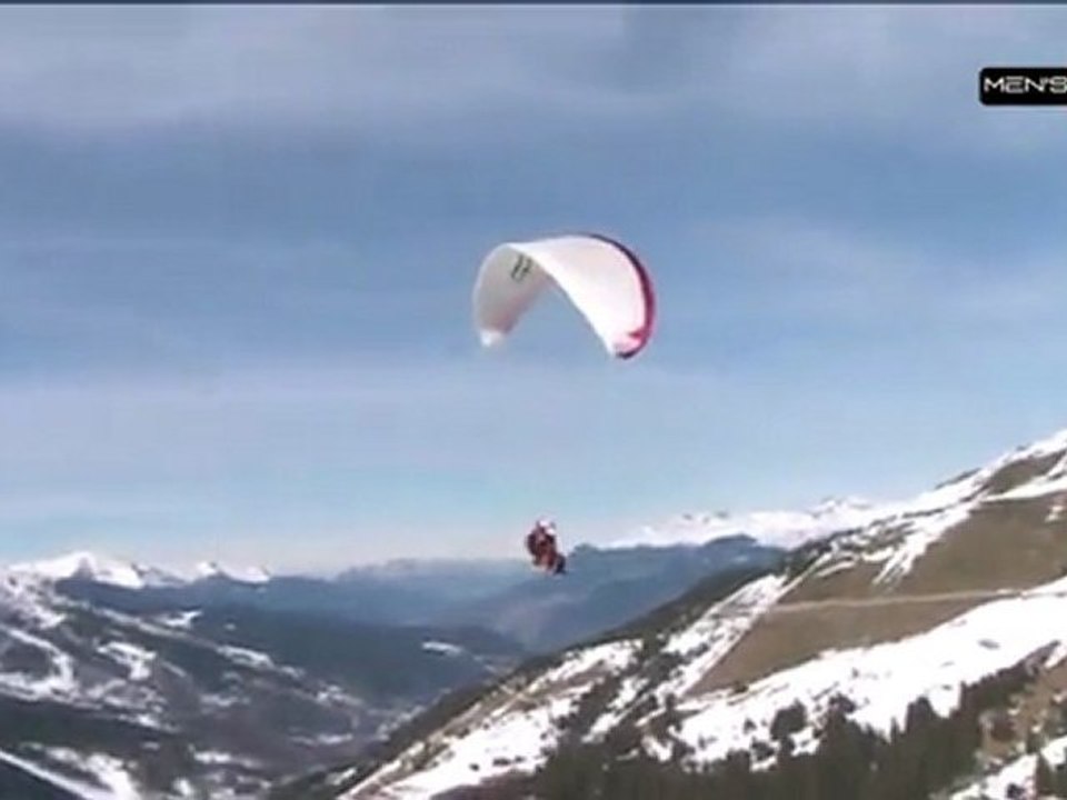 Jusqu'ici tout va bien [S.1] [E.20] - Nicolas fait du parapente et des raquettes