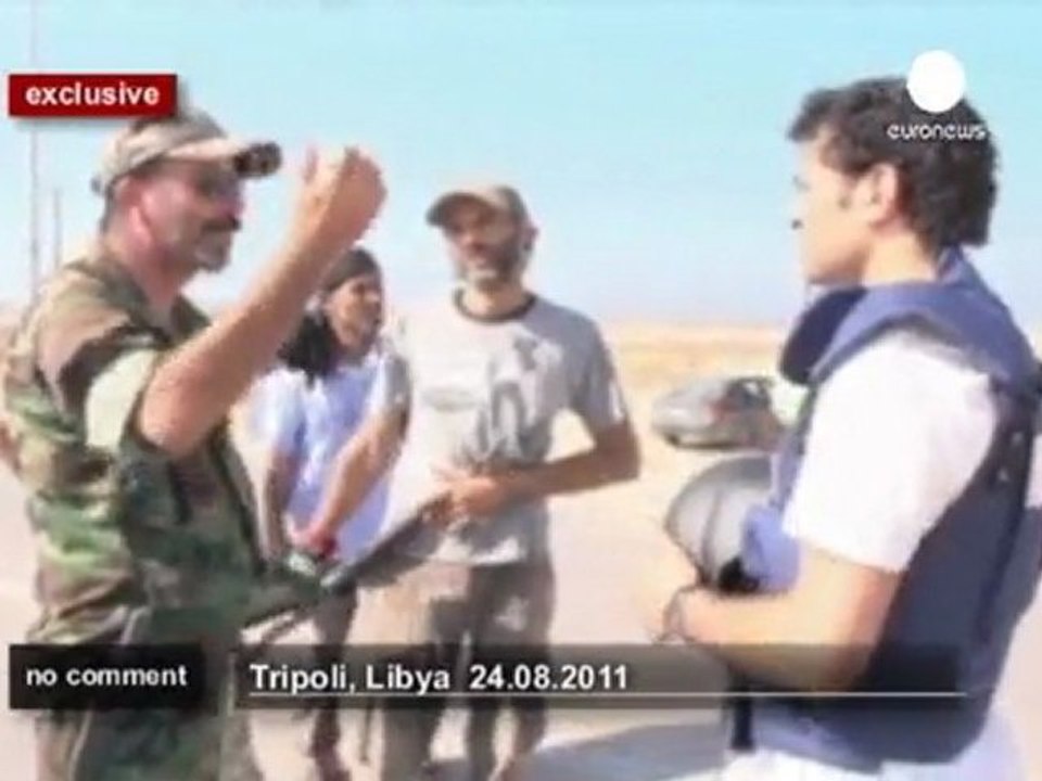 Images exclusives d'euronews à Tripoli - no comment