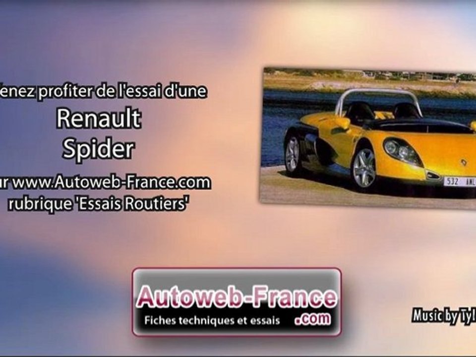 Essai Renault Spider - Autoweb-France