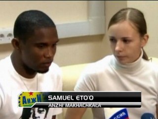 Eto'o débarque en Russie