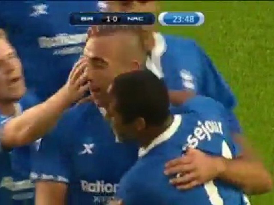 Birmingham in Europa angekommen