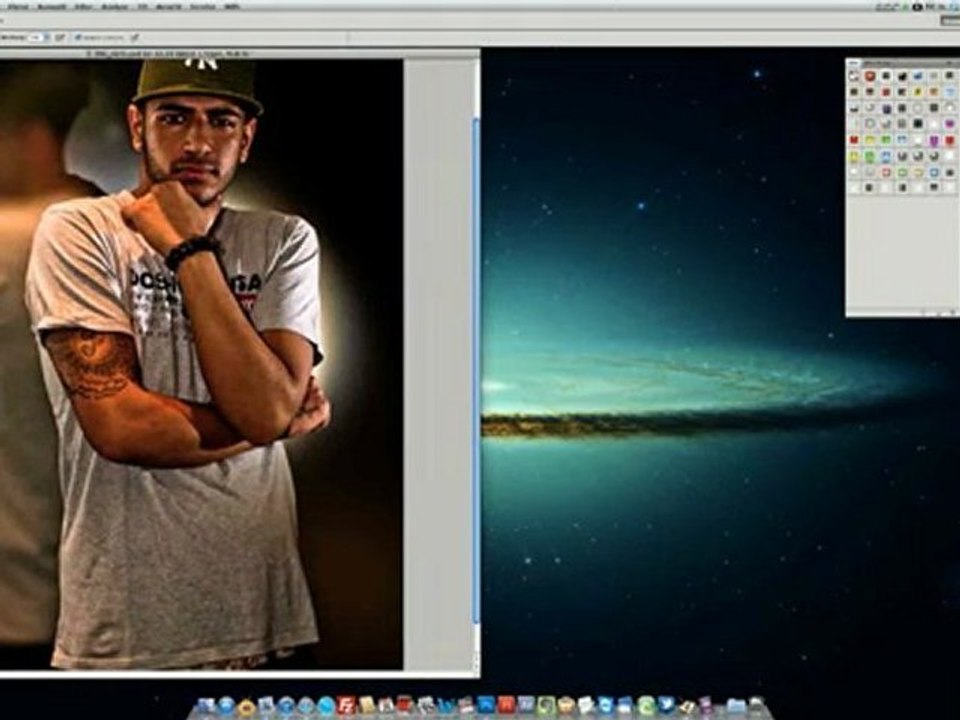 Dorson.de - speed retouch of dj yeezys covershoot