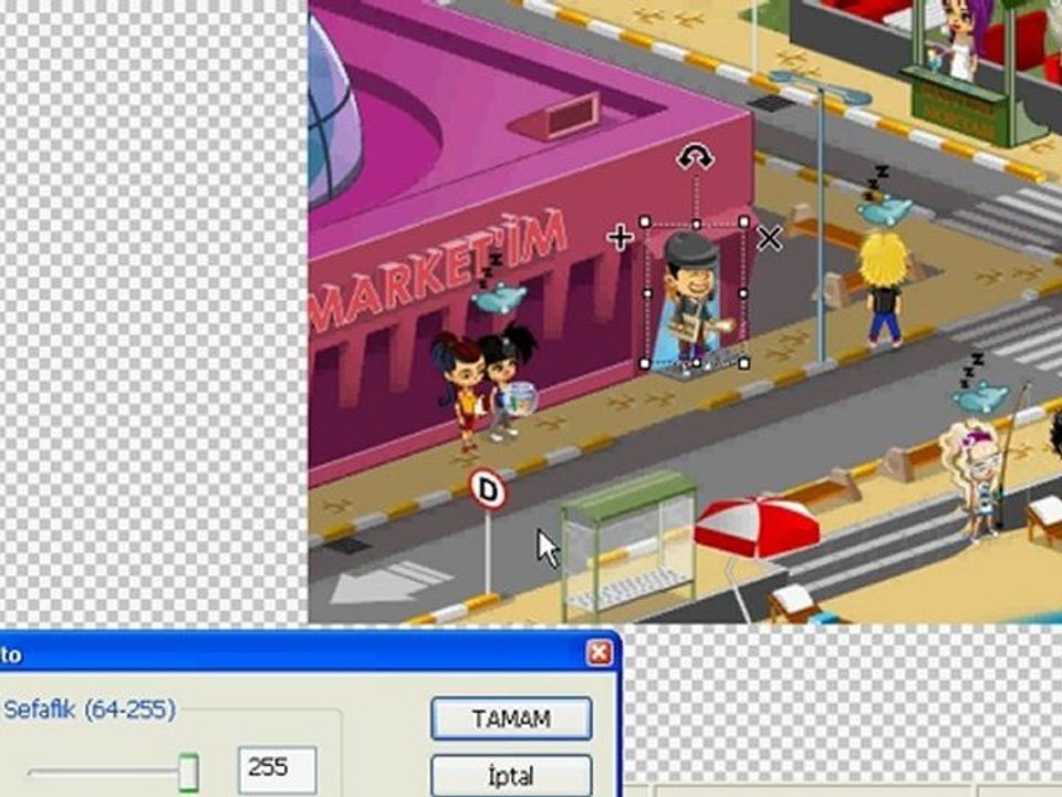 Resme Nasıl PNG Eklenir ?