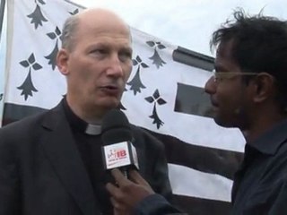 Retour sur les JMJ avec Mgr Pierre d'Ornellas, archevêque de Rennes, Dol et Saint-Malo