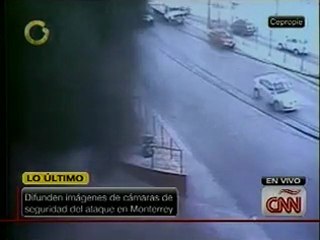 Develan imágenes de atentado en México