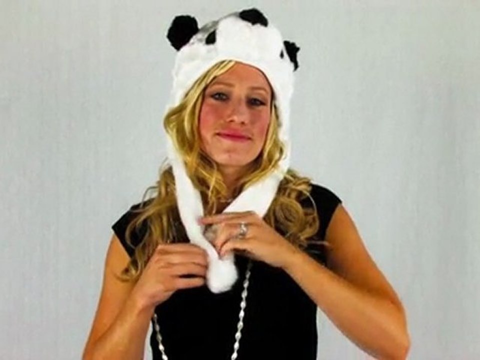 Fleece ML Animal Hat – Panda by e4Hats.com
