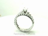 ENS3048RA  Radiant Cut Diamond Wedding Rings Set In Pave Setting