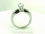 FDENS3113PER  Pear Shape Diamond Tapered Cathedral Engagement Ring In Channel Setting