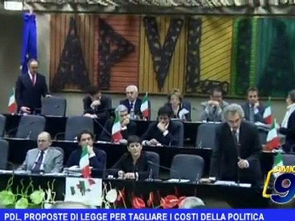 Regione Puglia | PDL, proposte per tagliare i costi della politica