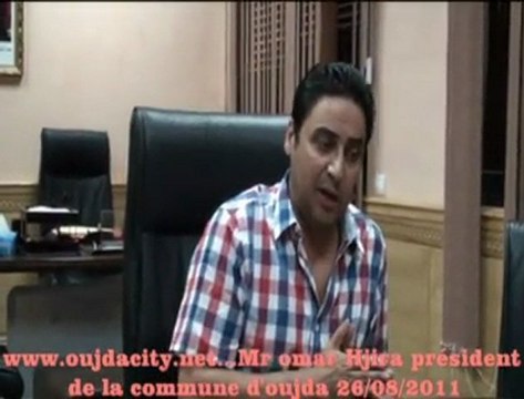 السيد عمر حجيرة رئيس جماعة وجدة / المملكة المغربية ، يعبر عن تضامنه المطلق مع تجار سوق مليلية في المصاب الجلل المتمثل في احتراق سوق مليلية /