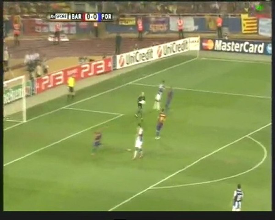 Barcelona-Porto ITV Highlights 26.08.2011-1st Half