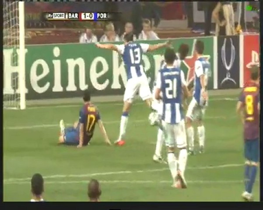 Barcelona-Porto ITV 2nd Half Highlights 26.08.2011