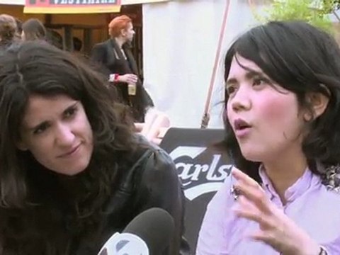 Interview de CSS à Rock en Seine pour l'album La Liberacion