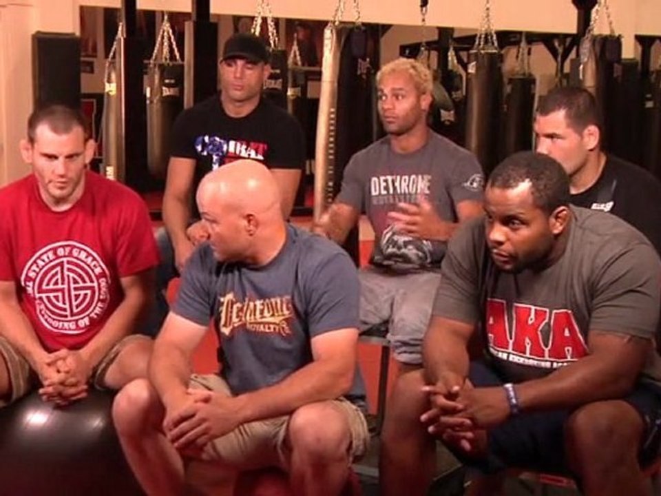 team AKA for UFC jon fitch cain velasquez josh koscheck