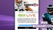 Madden NFL 12 Keygen Free Downlaod - Xbox 360 / PS3