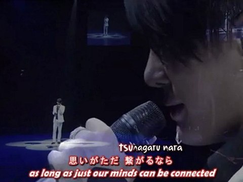 Xiah Junsu - Kanashimi no Yukue live [eng romaji jap karaoke sub]
