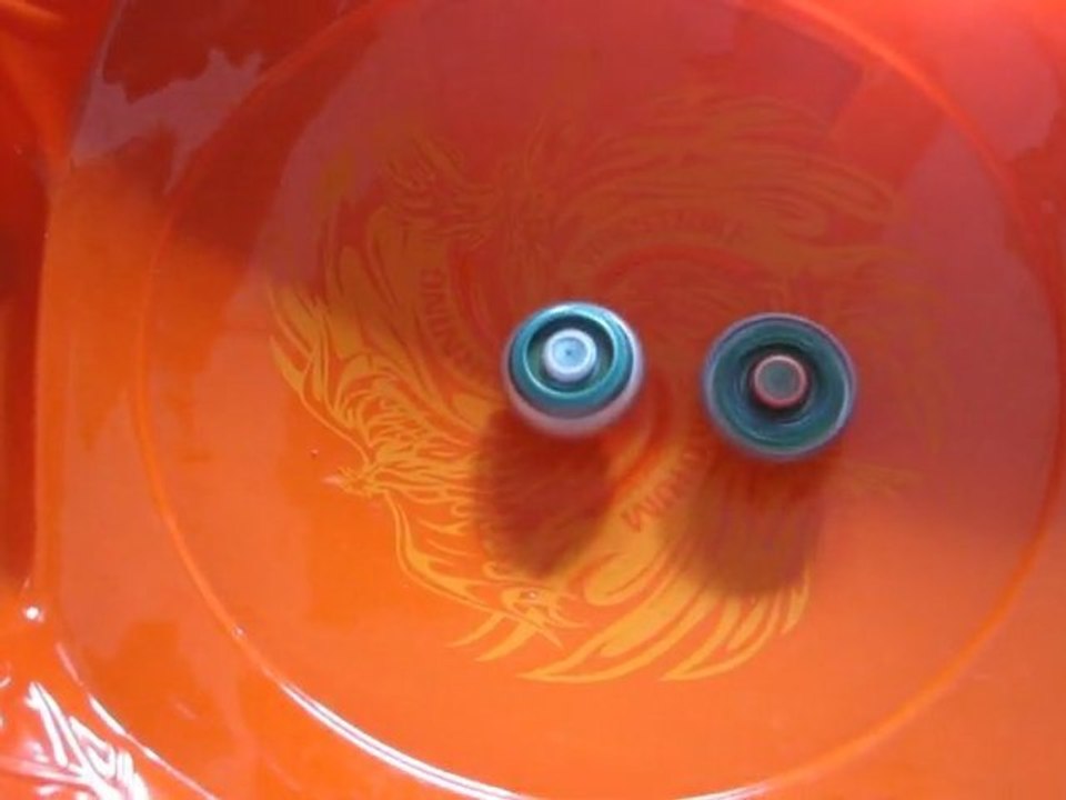 Combat de toupies beyblade