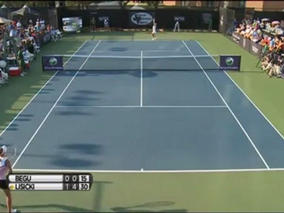 Dallas - Lisicki sprintet ins Finale