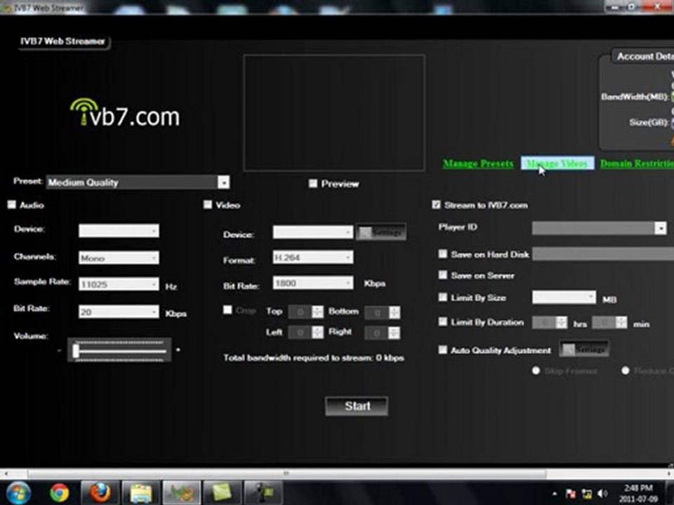 webcasting Hardware + webcasting software with low cost