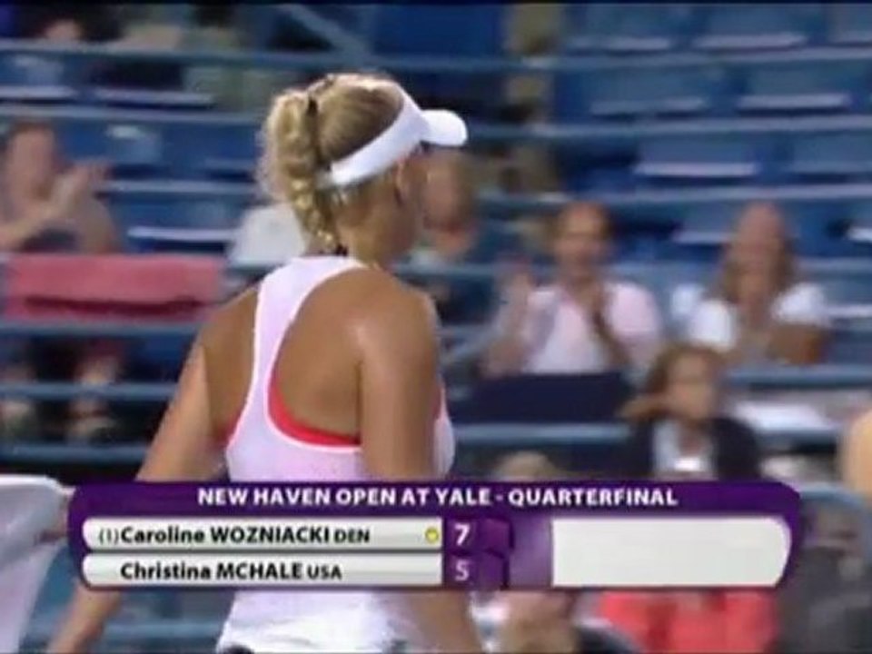 New Haven - Awans Wozniacki