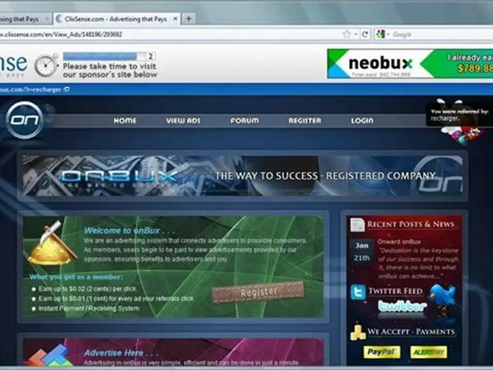 Clixsence autoclicker