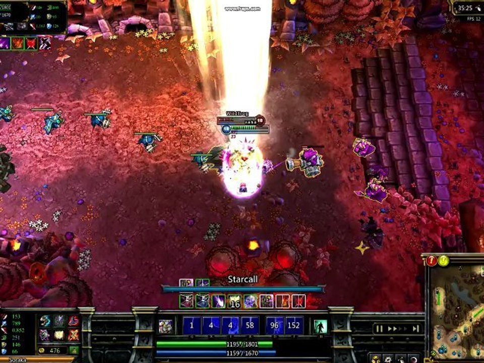 League of Legends - Soraka 1v1 Pantheon