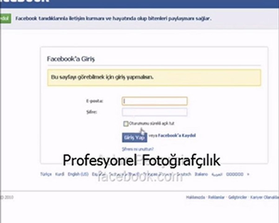 DİKKAT!! FACEBOOK ŞİFRENİZ BÖYLE ÇALINIYOR! ( PAYLAŞIN lÜTFEN )