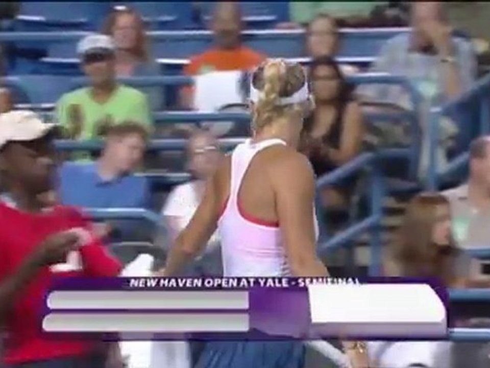 New Haven - Wozniacki kann Geschichte schreiben