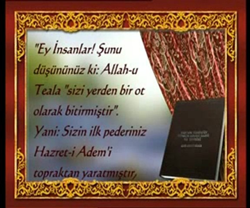 İnsanın yaratılış şekliyle ilgili bir yanılgı