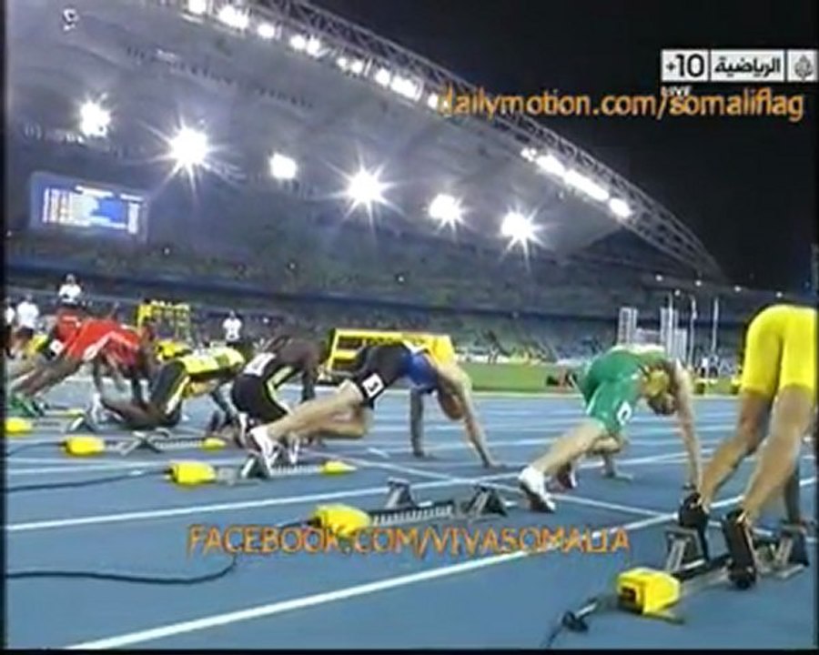 100m men's Heat 4to5 world championship daegu 2011