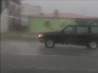 L'ouragan Irène est arrivé aux Etats-Unis