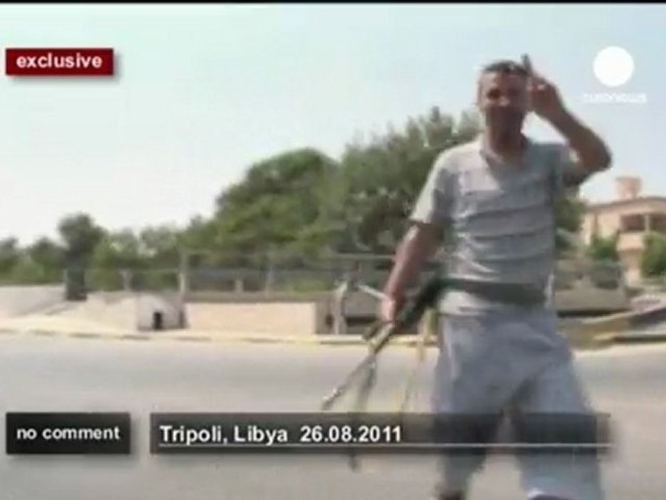 Battle for Tripoli - 26.Aug.2011(Euronews)