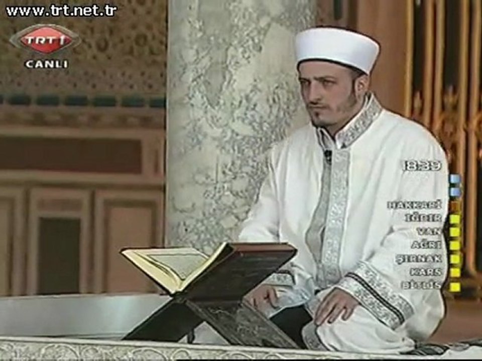 Fatih Kaya Ahzab Ramazan 2011 TRT