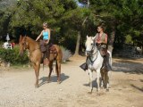 Hommage à nos chevaux au paradis des bidous, Dundee et Banco  27 08 2011  par Nath et Lisa