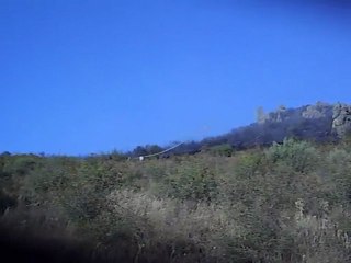 Bergama Akropol de Yine Makilik yangını...