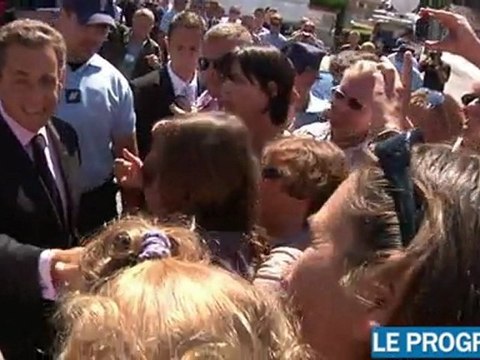 Nicolas Sarkozy prône le travailler plus face aux routiers