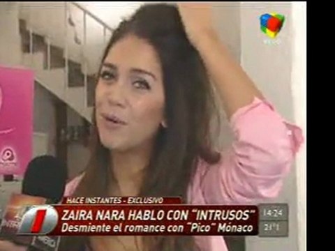 Pronto.com.ar Zaira desmiente romance con Mónaco