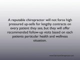 Clermont Chiropractor - Should I Expect Follow Up Visits?