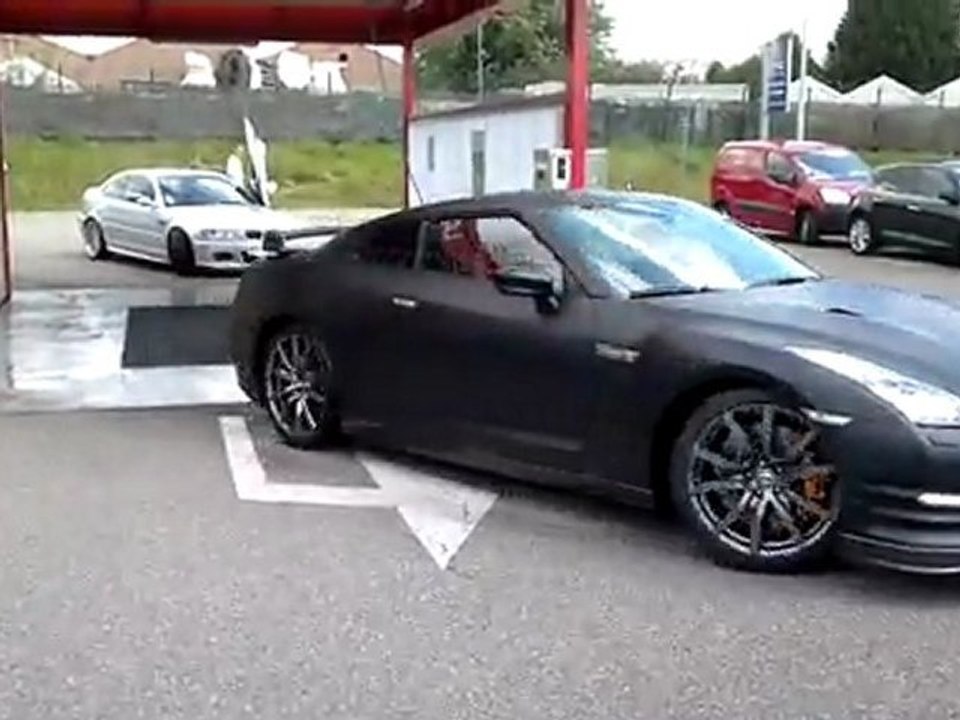 Démarrage Mustang Shelby + GTR ( Haguenau 28/08/11 )