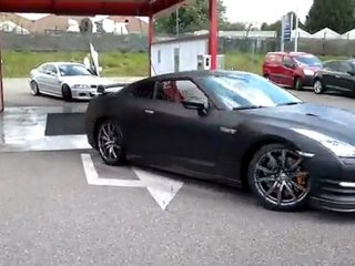 Démarrage Mustang Shelby + GTR ( Haguenau 28/08/11 )