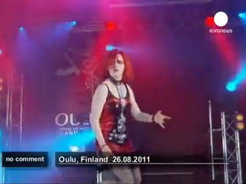 Championnat du monde d'Air Guitar en Finlande - no comment
