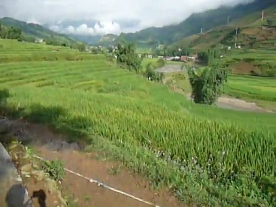 VOYAGE VIETNAM  : Video de la région de Sapa, les rizieres