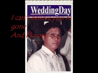 In loving memory of tatay Taba....