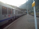 bb 22316 en voyage reversible avec 7 voitures ter rhone alpes