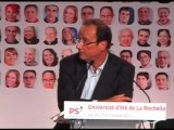 Extrait du discours de François Hollande en séance plénière