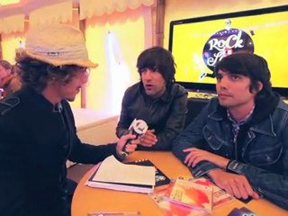 Interview de HushPuppies à Rock en Seine