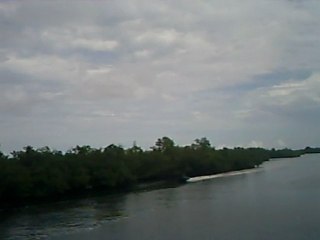 En mer vers l'ilet Caret