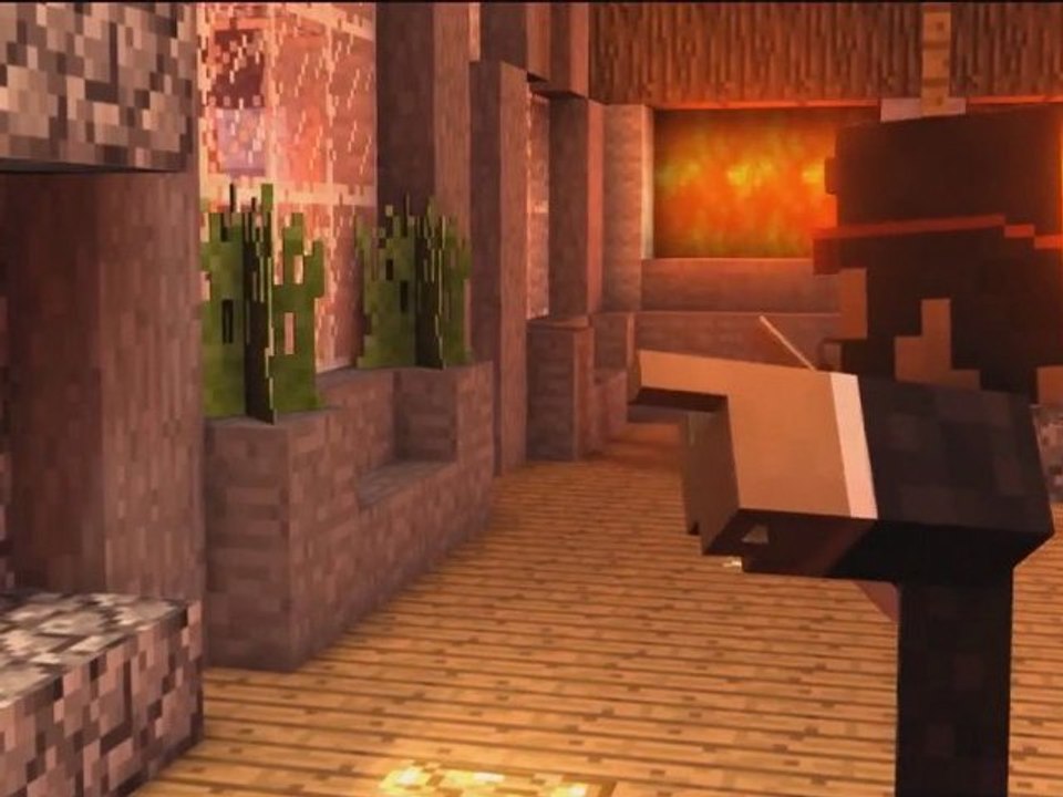 [VOSTFR] "Revenge" - A Minecraft Parody of Usher's DJ Got Us Fallin' in Love - Crafted Using Noteblocks